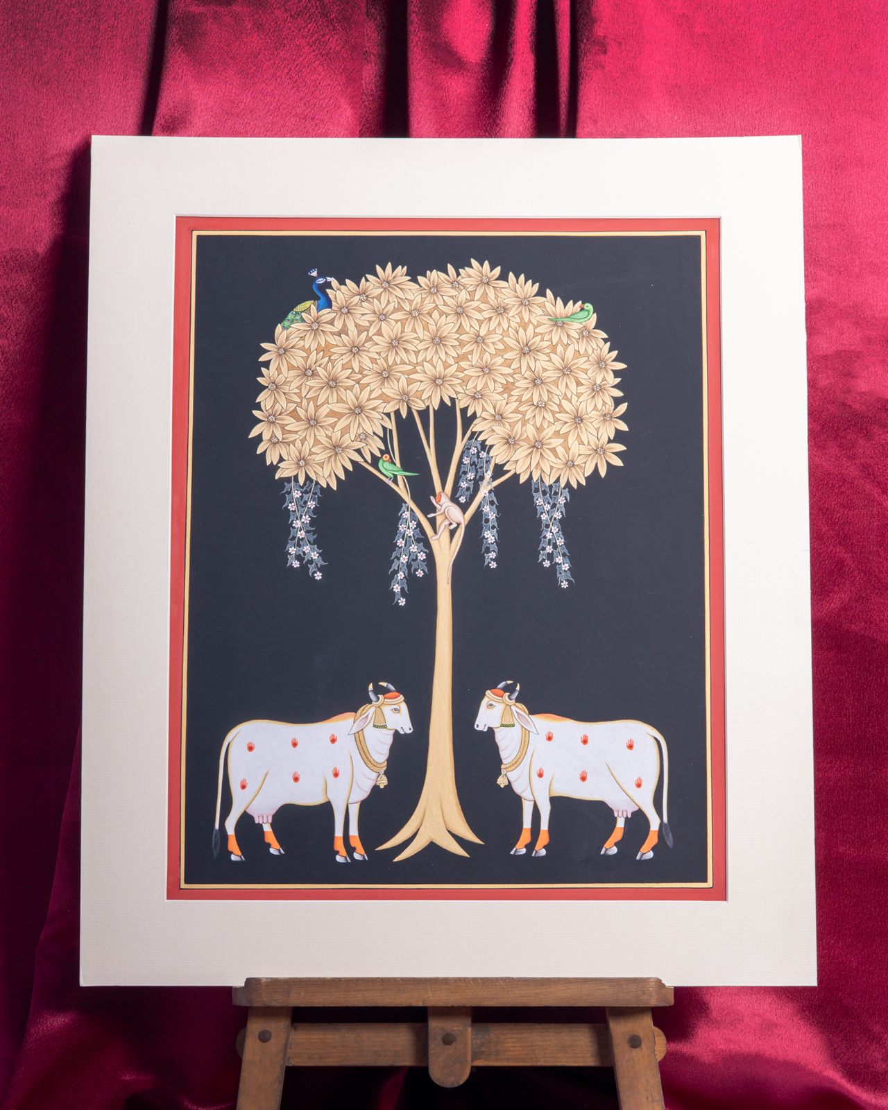 Kadamba Tree Pichwai — full view