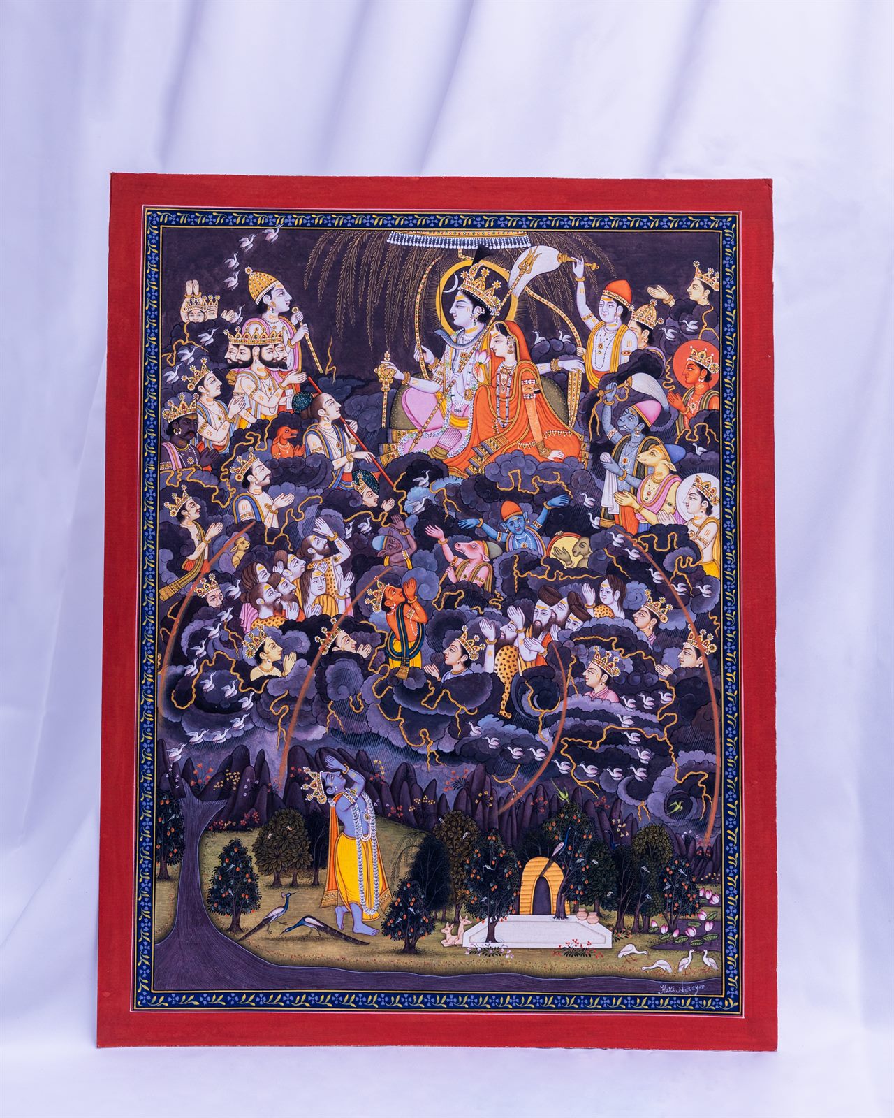 Raas Leela at Night — full view